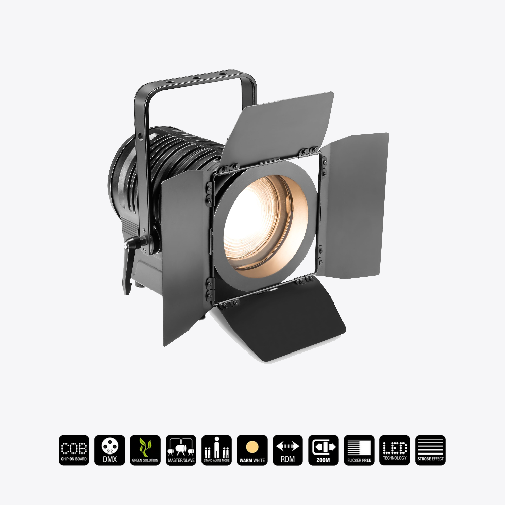CLTS100WW_1 CLTS100WW پروژکتور تئاتری با لنز فرزنل و LED Warm - Image 1