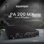 آمپلی فایر WORK PRO PA 200 MX  200W - Image 4
